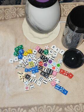 Collection Of Various Dice